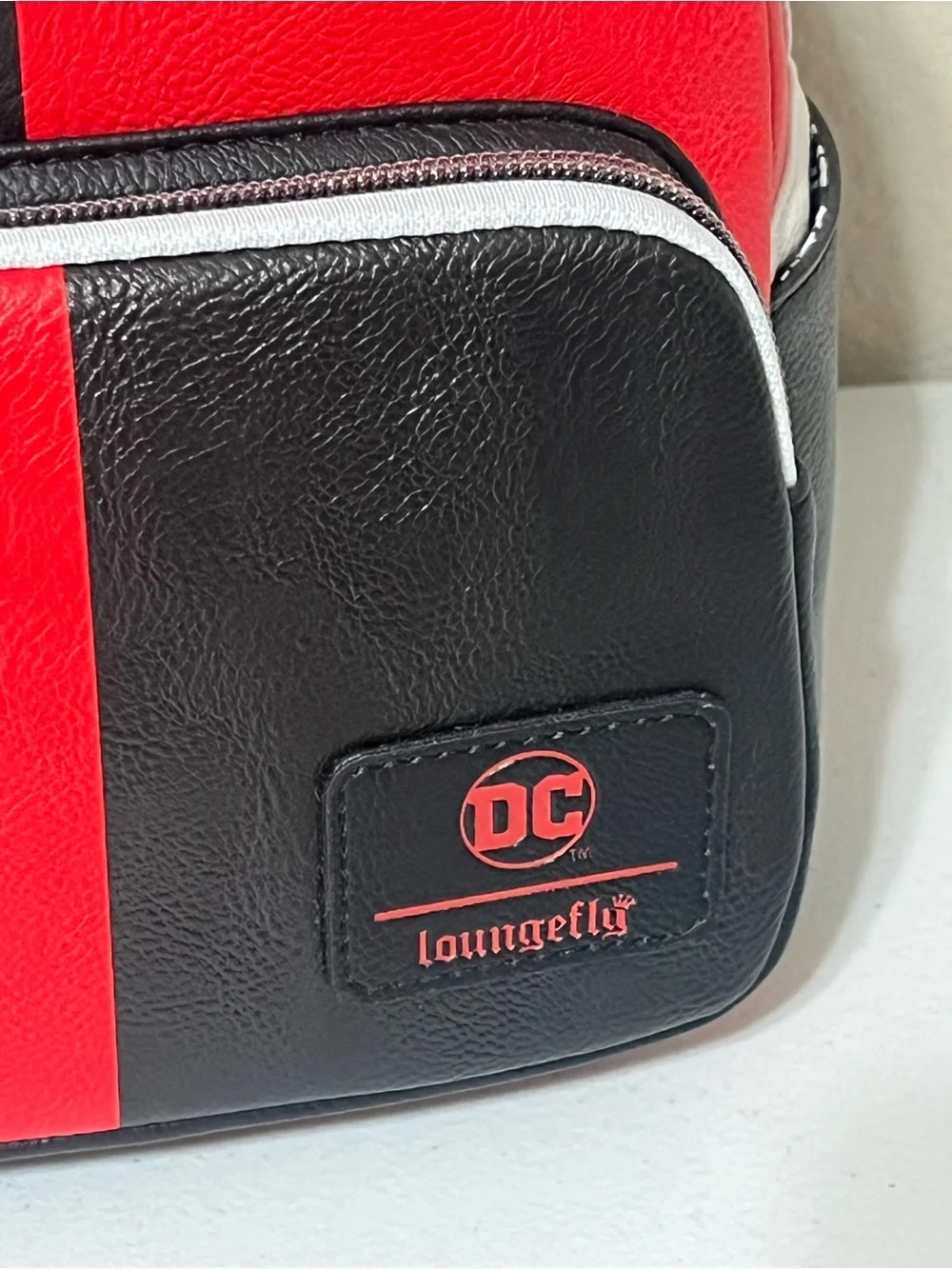 LoungeFly DC Harley Quinn Mini Backpack GameStop Exclusive 30th Anniversary NWT